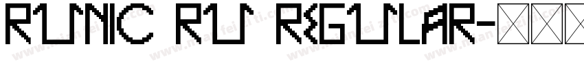 Runic RU Regular字体转换